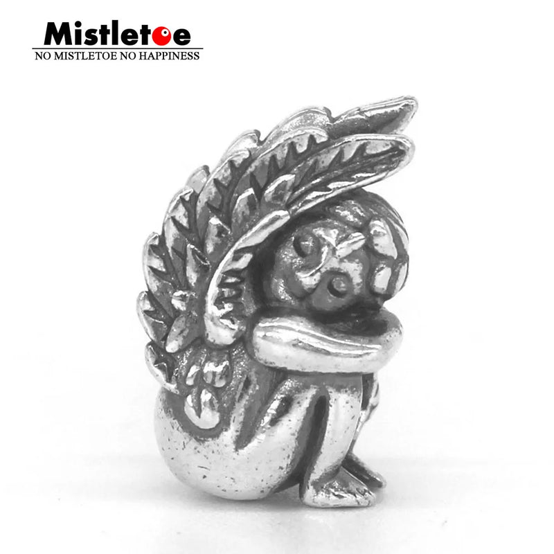 925 Sterling Silver Angel's Dream Charm Bead for Bracelet