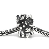 925 Sterling Silver Mistletoe Flower Cluster Hyacinth Charm Bead