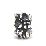 925 Sterling Silver Mistletoe Flower Cluster Hyacinth Charm Bead