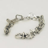 Mistletoe 925 Sterling Silver Lightness Charm for European Troll Bracelet
