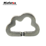 Mistletoe 925 Sterling Silver Lightness Charm for European Troll Bracelet