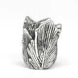925 Silver Mistletoe Parrot Tulip Charm Bead for Faerybeads Bracelet