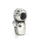 925 Silver Mistletoe Buddha Charm Bead for DGA Troll & Pan Bracelet