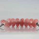 Watermelon Red Quartz Stone Charm Bead for Bracelet
