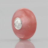 Watermelon Red Quartz Stone Charm Bead for Bracelet