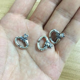 925 Silver Bat Link Charm for European Troll Bracelet