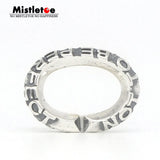 Mistletoe Jewelry 925 Sterling Silver Link X Lock for European Troll Bracelet