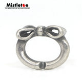 Mistletoe Jewelry 925 Sterling Silver Bow X Lock for European Troll Bracelet