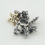 925 Sterling Silver Butterfly Spacer Charm Bead for Bracelet