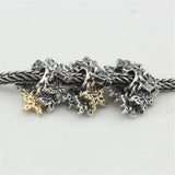 925 Sterling Silver Butterfly Spacer Charm Bead for Bracelet