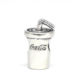 Sterling Silver Mistletoe Charm Bead for Bracelet