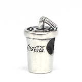 Sterling Silver Mistletoe Charm Bead for Bracelet