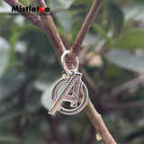 Mistletoe Jewelry 925 Silver Letter A Charm Pendant