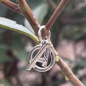 Mistletoe Jewelry 925 Silver Letter A Charm Pendant