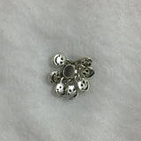 Sterling Silver Smiley Face Spacer Charm Bead for Bracelet