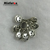 Sterling Silver Smiley Face Spacer Charm Bead for Bracelet