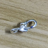 Mistletoe Jewelry 925 Silver Double Link X-lock Charm Bead for European Bracelet