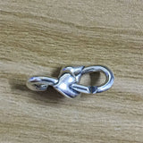 Mistletoe Jewelry 925 Silver Double Link X-lock Charm Bead for European Bracelet