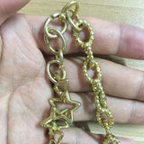 Mistletoe Jewelry Bronze Link Bracelet for European Troll Bracelet