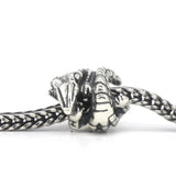 Sterling Silver Crocodile Charm Bead for Bracelet