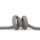 Mistletoe Sterling Silver Dragon Scale Charm Bead