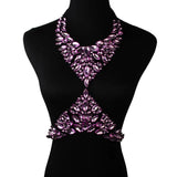 Crystal 11 Colors Long Body Chain Necklace Lady Women High Jewelry