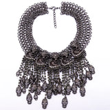 Skull Necklaces for Women Chokers Set