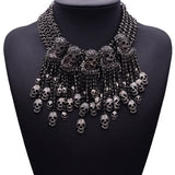 Skull Necklaces for Women Chokers Set