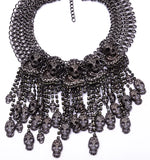 Skull Necklaces for Women Chokers Set
