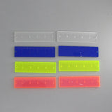 10/16pcs Mini Triangle Ruler Acrylic Charms for DIY Jewelry