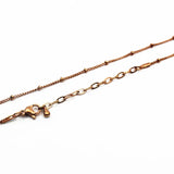 10pcs Stainless Steel Beads Chain Necklace for Floating Glass Locket