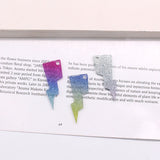 10pcs Gradient Lightning Earring Charms Acrylic Pendant DIY Jewelry Making