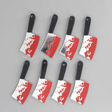 10pcs Double Sided Acrylic Bloody Halloween Dagger Charms for Jewelry Making