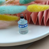 10pcs Large Resin Earring Charms Water Bottle Pendant DIY Keychain Neck