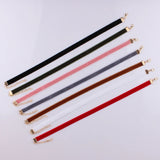 12Pcs/Set 10mm Velvet Choker Necklaces For Women Girls
