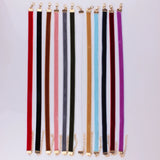 12Pcs/Set 10mm Velvet Choker Necklaces For Women Girls