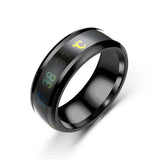 20Pcs Temperature Ring Titanium Mood Emotion Feeling Sensitive Rings Women Men