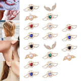 20Pcs Heart Wings Charms, Alloy Pendants for Jewelry Making, Bracelet Keychains