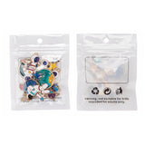 20pcs Space Astronaut Enamel Charms for DIY Jewelry Making