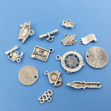 50pcs Graduation Cap Diploma Charms for DIY Jewelry Making Accessory