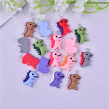 3D Dinosaur Resin Charms DIY Jewelry Making 20pcs/pak