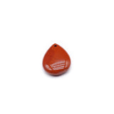 Natural Stone Agate Pendant Water Drop Shape Charms 25x18mm