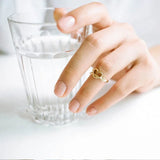 Ancient Cupid Arrow Heart Ring Women Girl Lover Lucky Jewelry