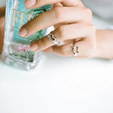 Ancient Cupid Arrow Heart Ring Women Girl Lover Lucky Jewelry