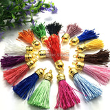 Satin Silk Tassel 40mm DIY Tassels 100pcs/lot