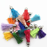 Satin Silk Tassel 40mm DIY Tassels 100pcs/lot