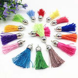 Satin Silk Tassel 40mm DIY Tassels 100pcs/lot