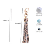 Silicone Round Beads DIY Keychain Bracelet Kit