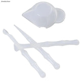 Silicone Mold Epoxy Resin Tools Set DIY Jewelry Making Accessories