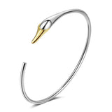 Star Butterfly Moon CZ Zircon Bangles Silver Jewelry
